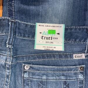 Cruel Denim Women's Boot Cut Jeans in Indigo